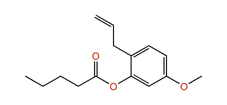 2-Allyl-5-methoxyphenyl pentanoate